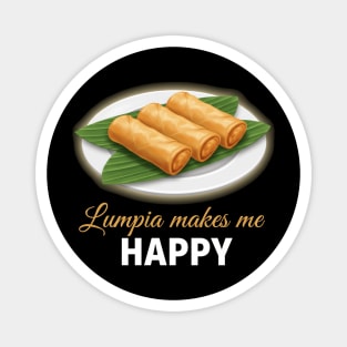 Lumpia Funny Pinoy Filipino Food Lover Gift Idea Magnet